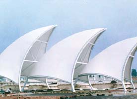 石狮膜结构工程